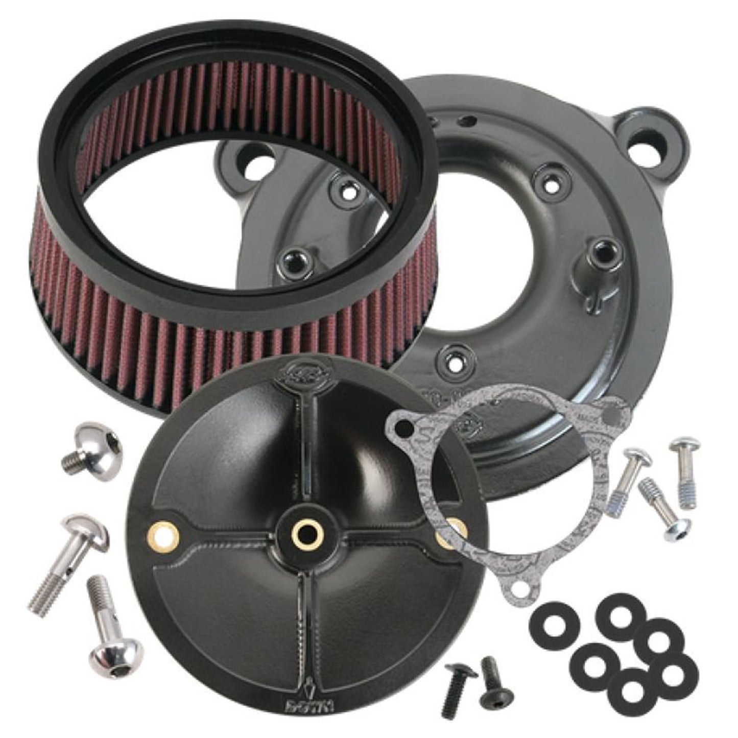 S&S Cycle Stealth Air Cleaner Kits for Stock Fuel Systems 170-0061_1554032