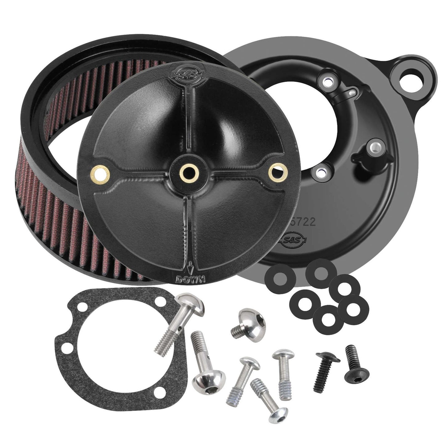 S&S Cycle Air Cleaner Stealth - '99-06 CV 170-0060_110441