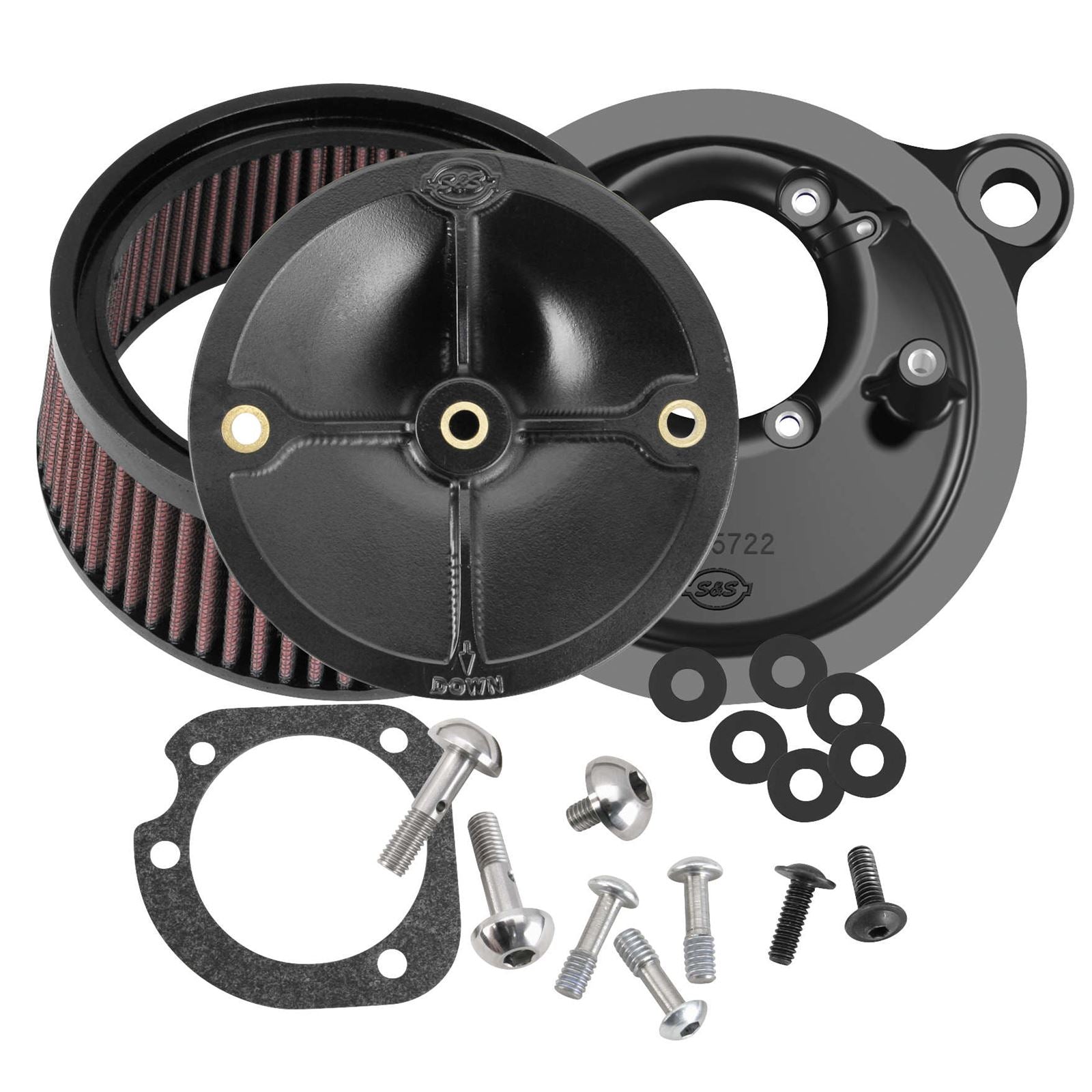 S&S Cycle Air Cleaner Stealth - '99-06 CV 170-0060_110441
