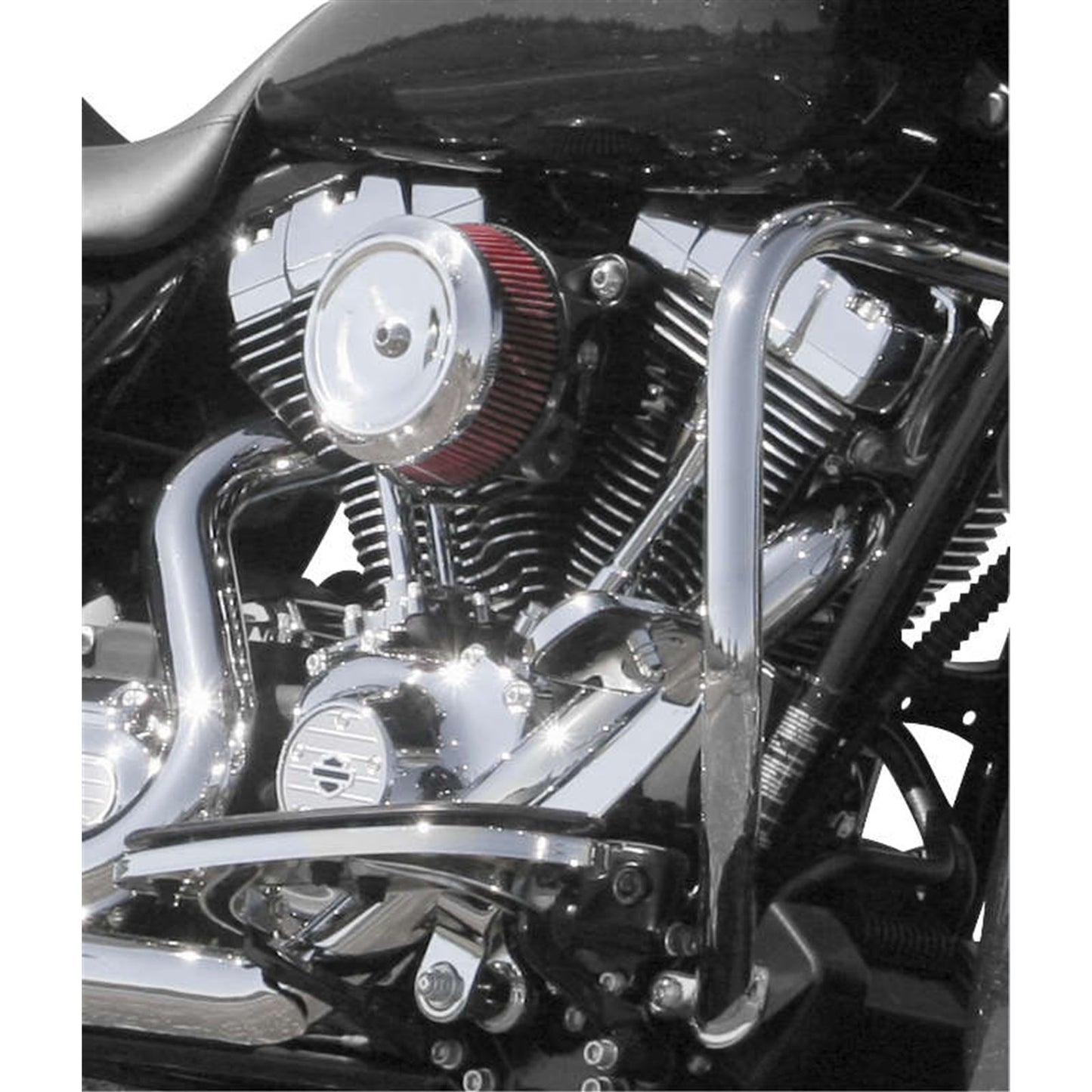 S&S Cycle Air Cleaner Cover Bob Dish Chrome 170-0119_110445
