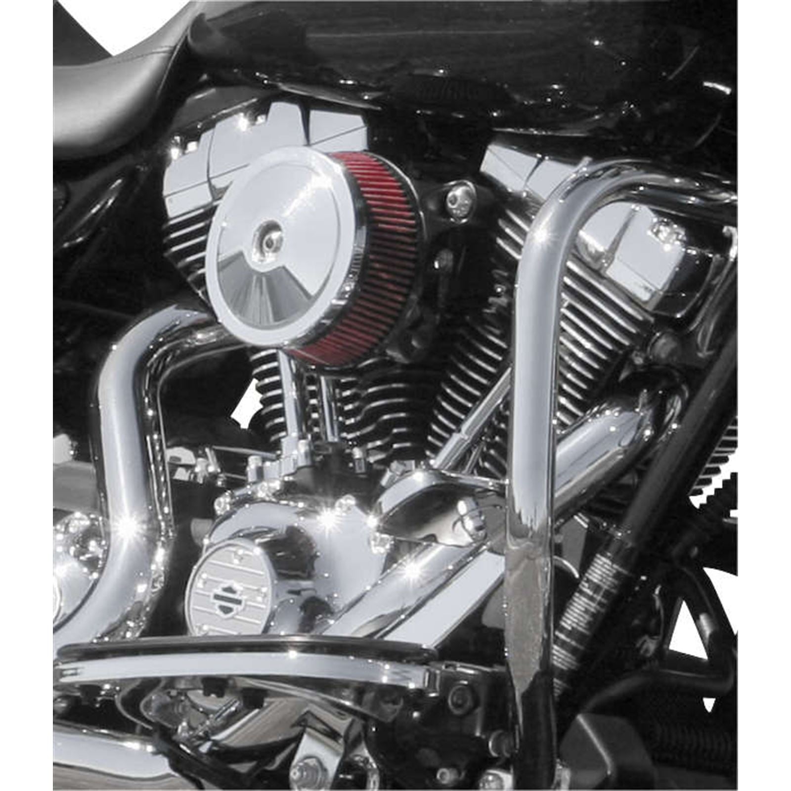 S&S Cycle Air Cleaner Cover Bob Dome Chrome 170-0120_110446