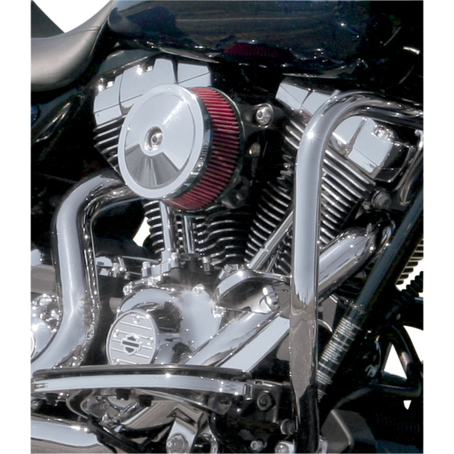 S&S Cycle Air Cleaner Cover Bob Dome Chrome 170-0120_469838