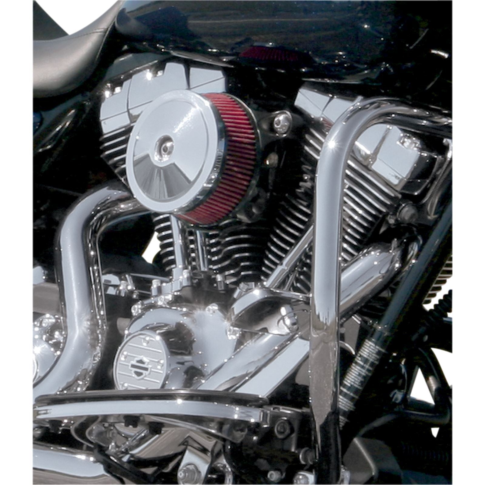 S&S Cycle Air Cleaner Cover Bob Dome Chrome 170-0120_469838