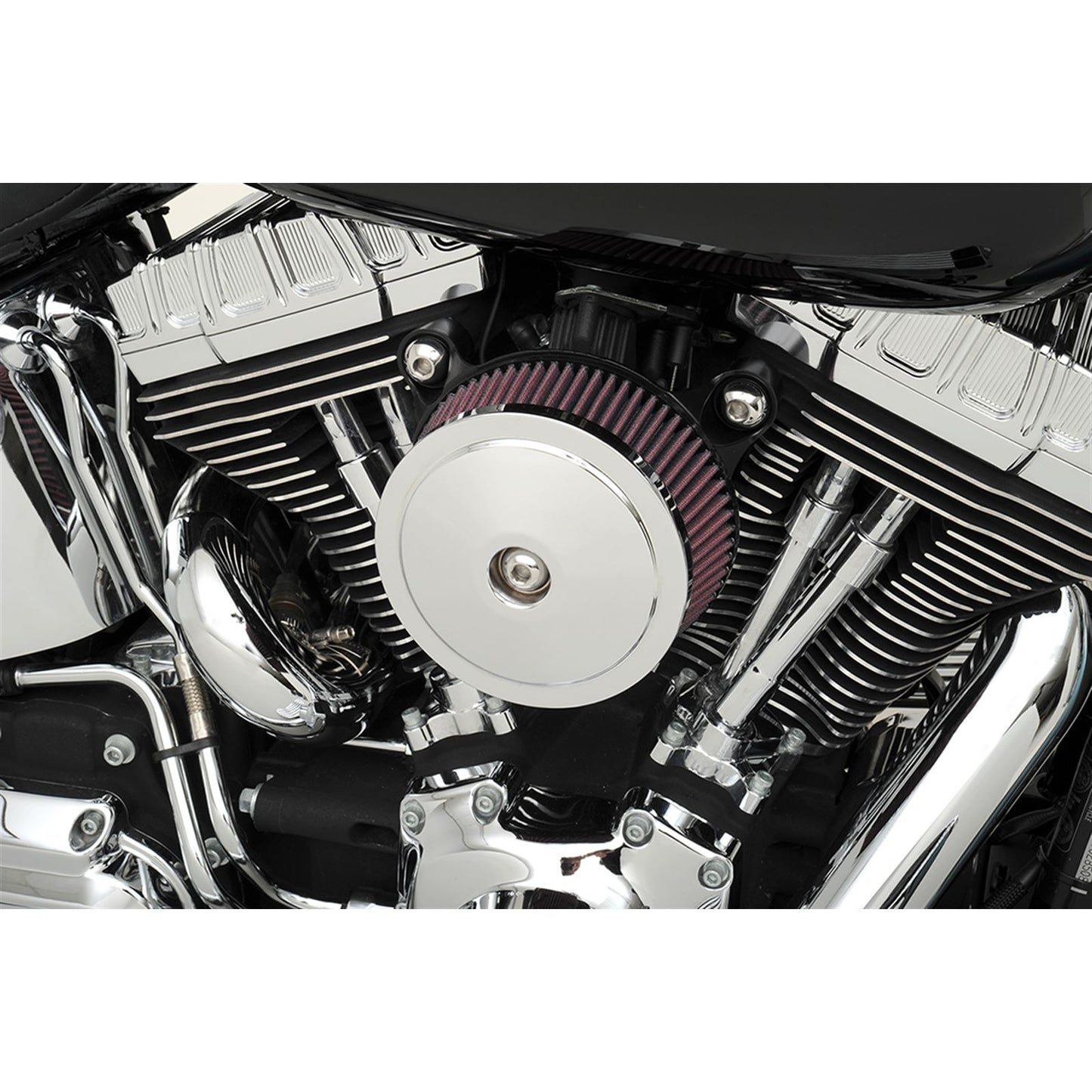 S&S Cycle Air Cleaner Cover Bob Dome Chrome 170-0120_469839