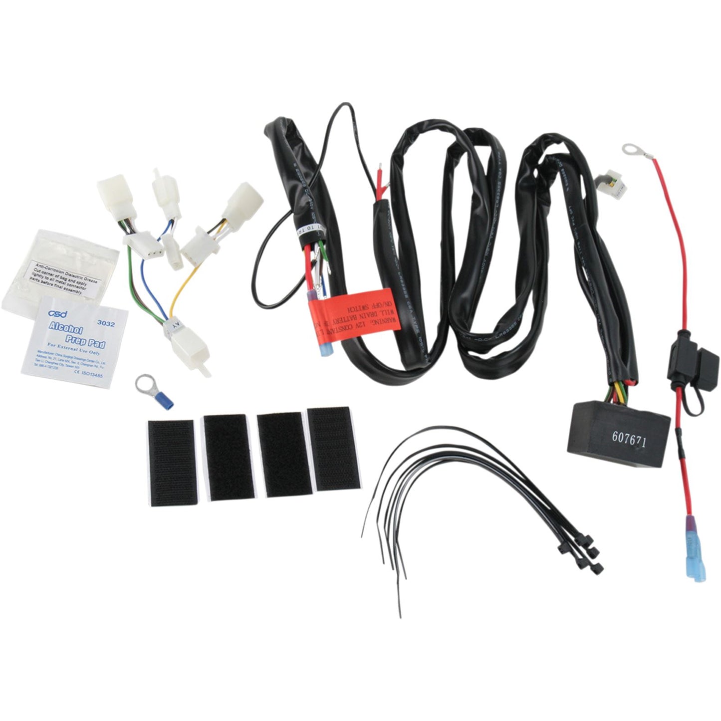 Kuryakyn Trailer Wiring Harness And Relay For Honda Goldwing GL1800 '01-10 7673_412916