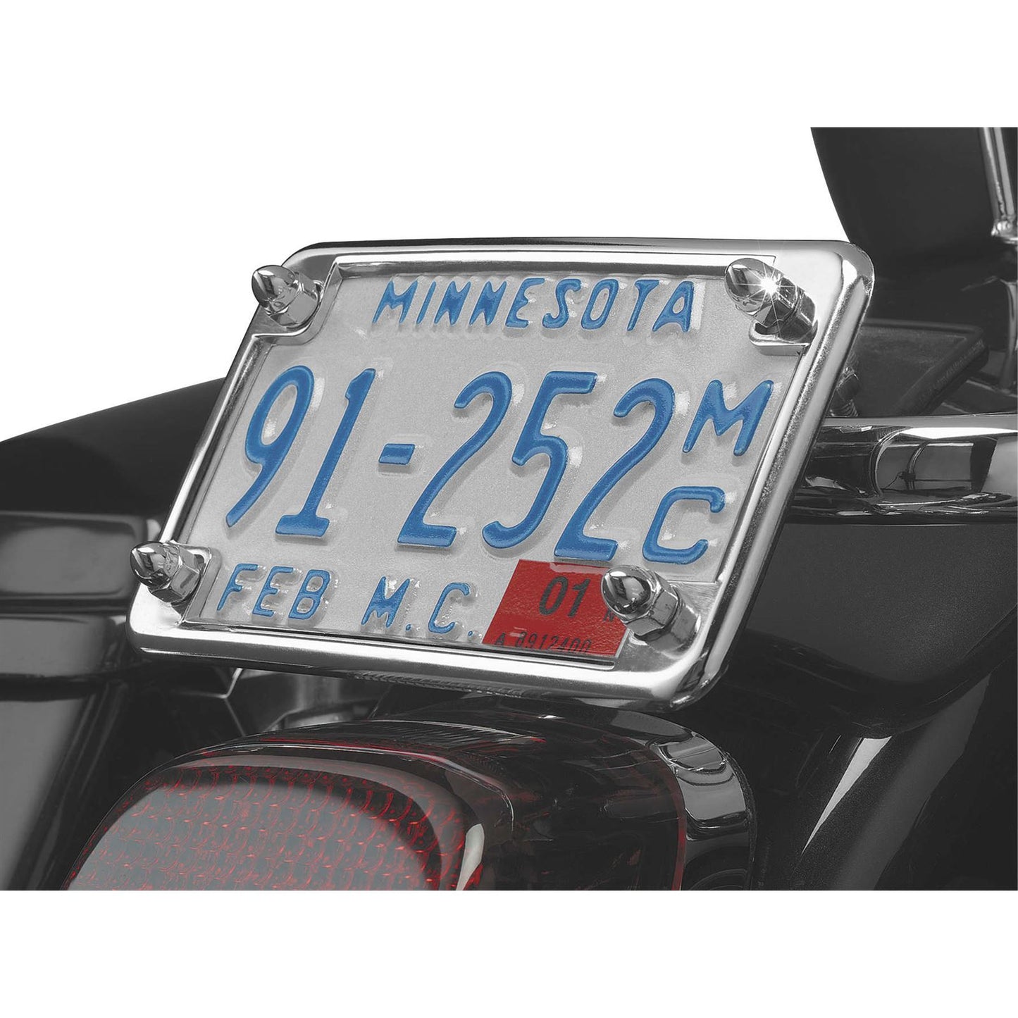 Kuryakyn License Plate Holder with Backing Plate 9166_110541