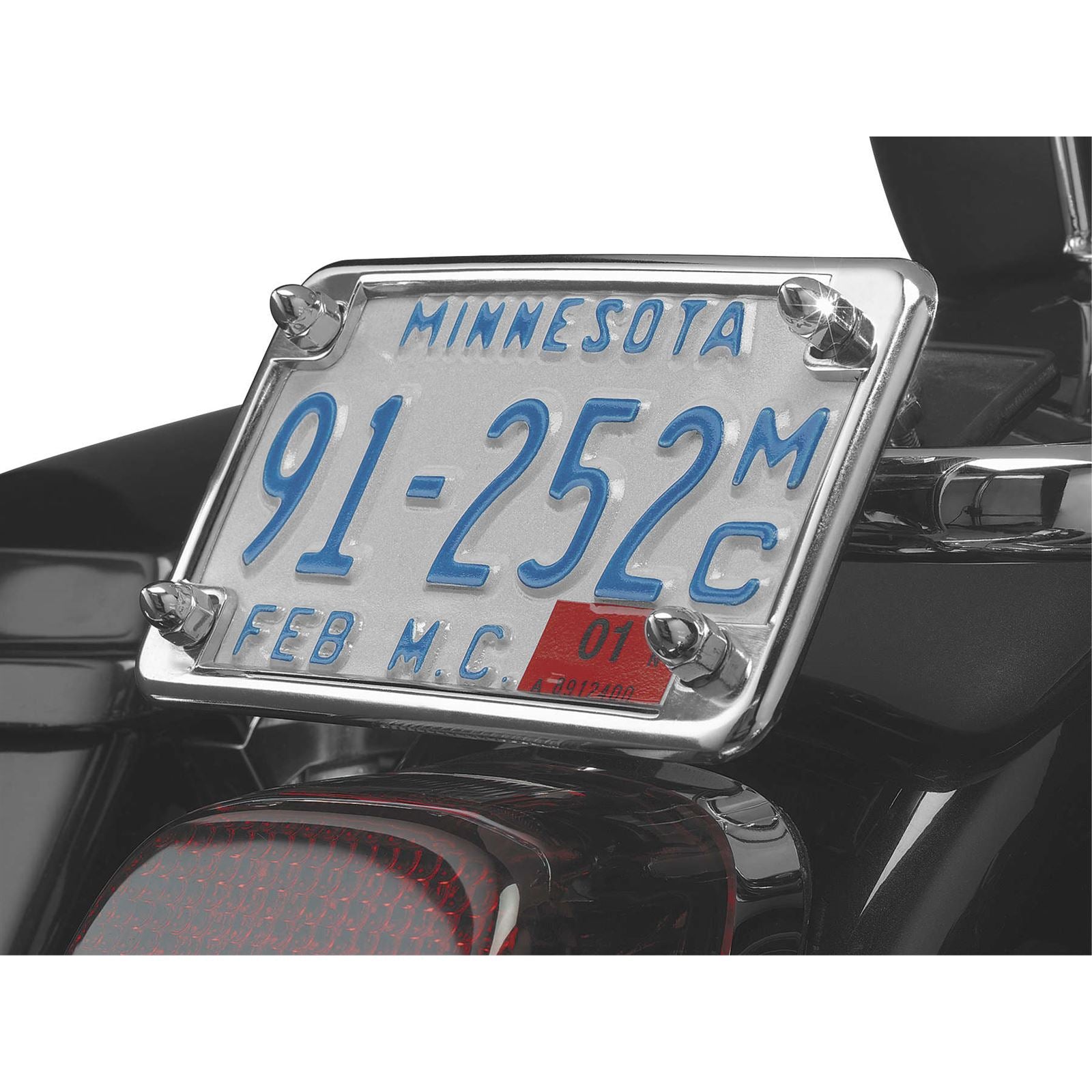 Kuryakyn License Plate Holder with Backing Plate 9166_110541