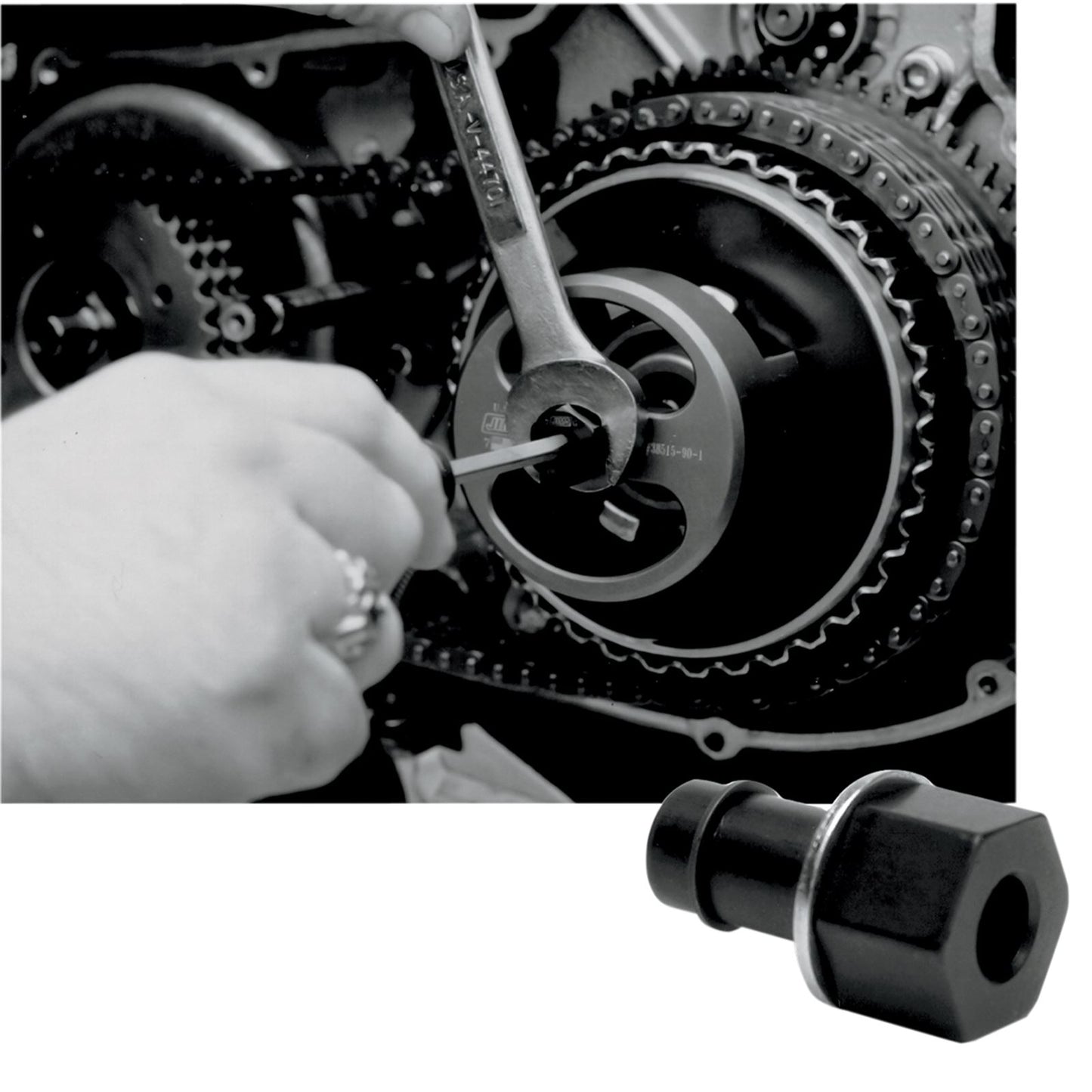 Jim's Machining Nut Clutch Spring Compressor XL [MPN: 38515-91]_400121