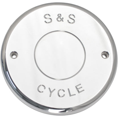 S&S Cycle Air Cleaner Cover Script Chrome Chief 170-0239_469849