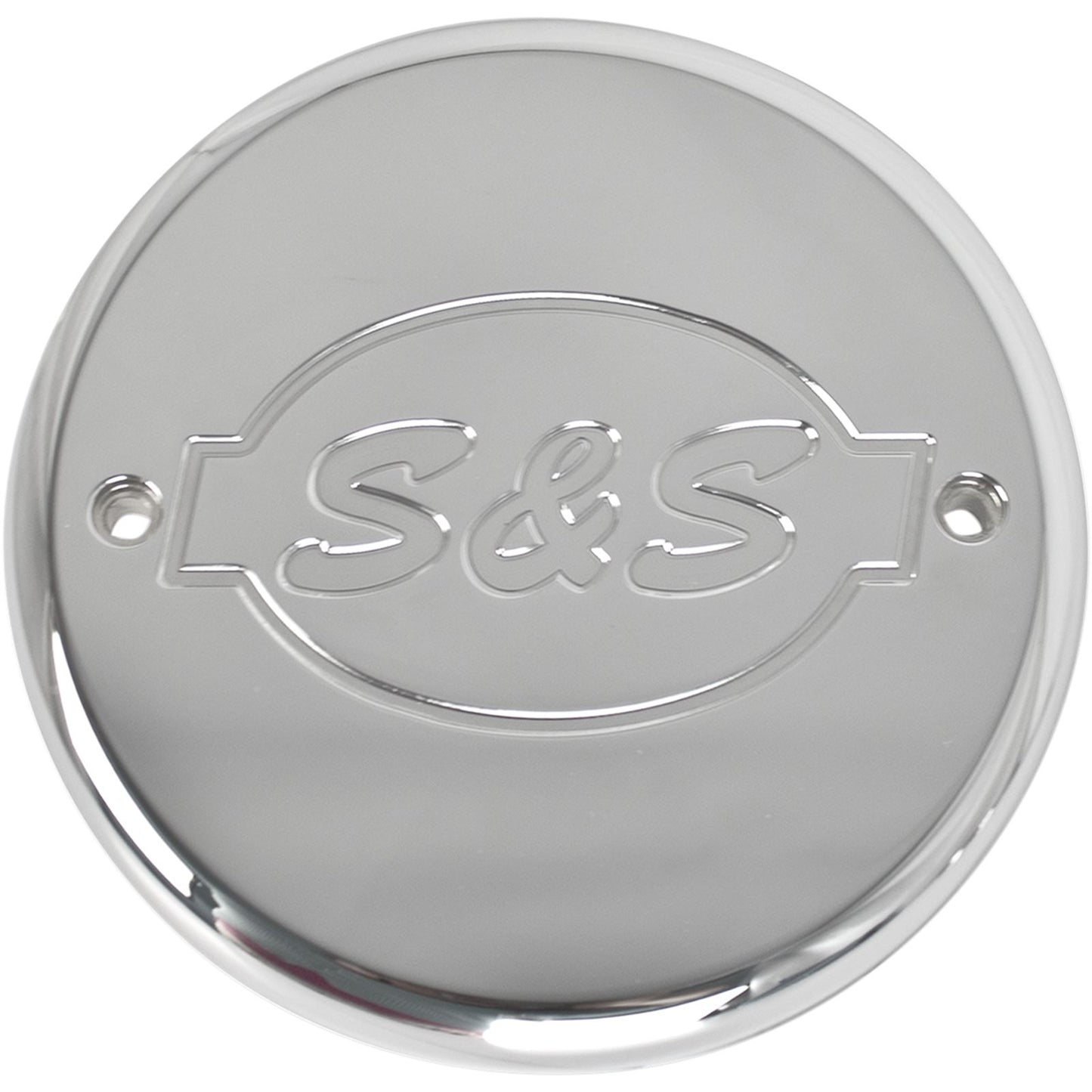 S&S Cycle Air Cleaner Cover Logo Chrome Chief 170-0242_469852