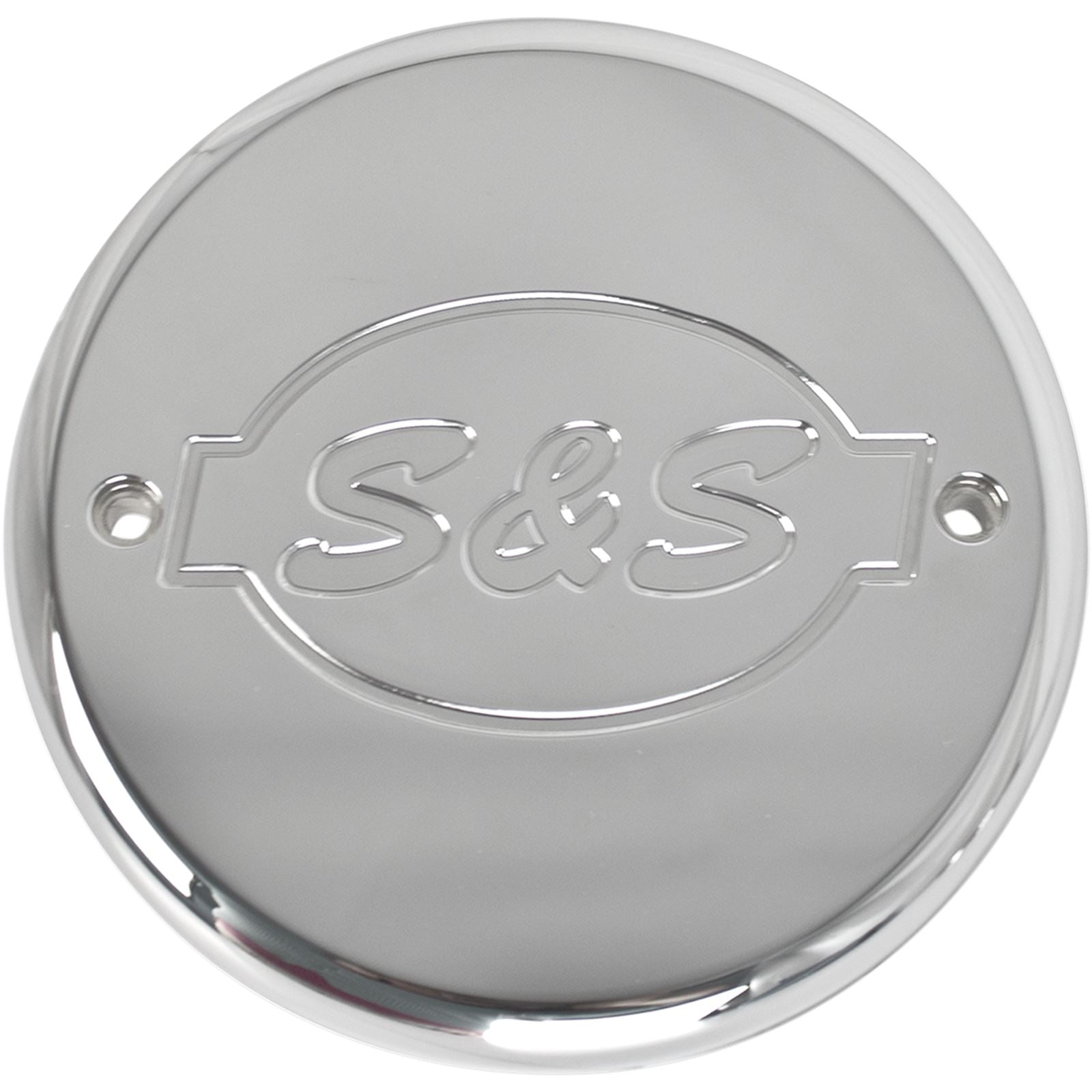 S&S Cycle Air Cleaner Cover Logo Chrome Chief 170-0242_469852