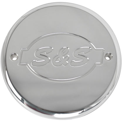S&S Cycle Air Cleaner Cover Logo Chrome Chief 170-0242_469852