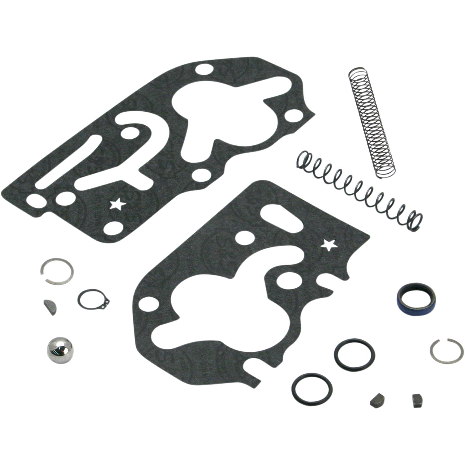 S&S Cycle High-Volume/High-Pressure Master Oil Pump Rebuild Kit 31-6300_470167