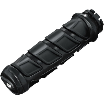 Kuryakyn Gloss 1" Black Kinetic™ Grips 6373_410904