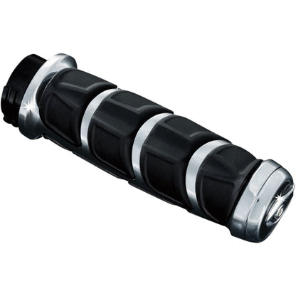 Kuryakyn Chrome Kinetic™ Grips for Metric/Victory 6375_410905