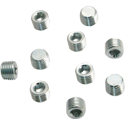 S&S Cycle Plug - 1/8" NPT - 10/Pack 50-1015_469515