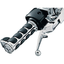 Kuryakyn Premium ISO®-Grips with Chrome Accent Rings with Throttle Boss 6228_410830