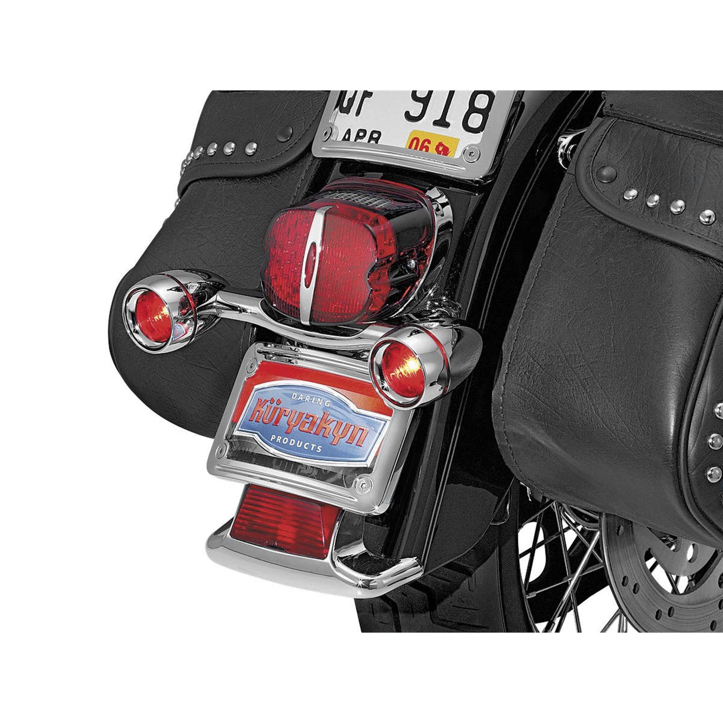 Kuryakyn Bullet Light Rear Turn Signal Bars - Chrome 2098_111000