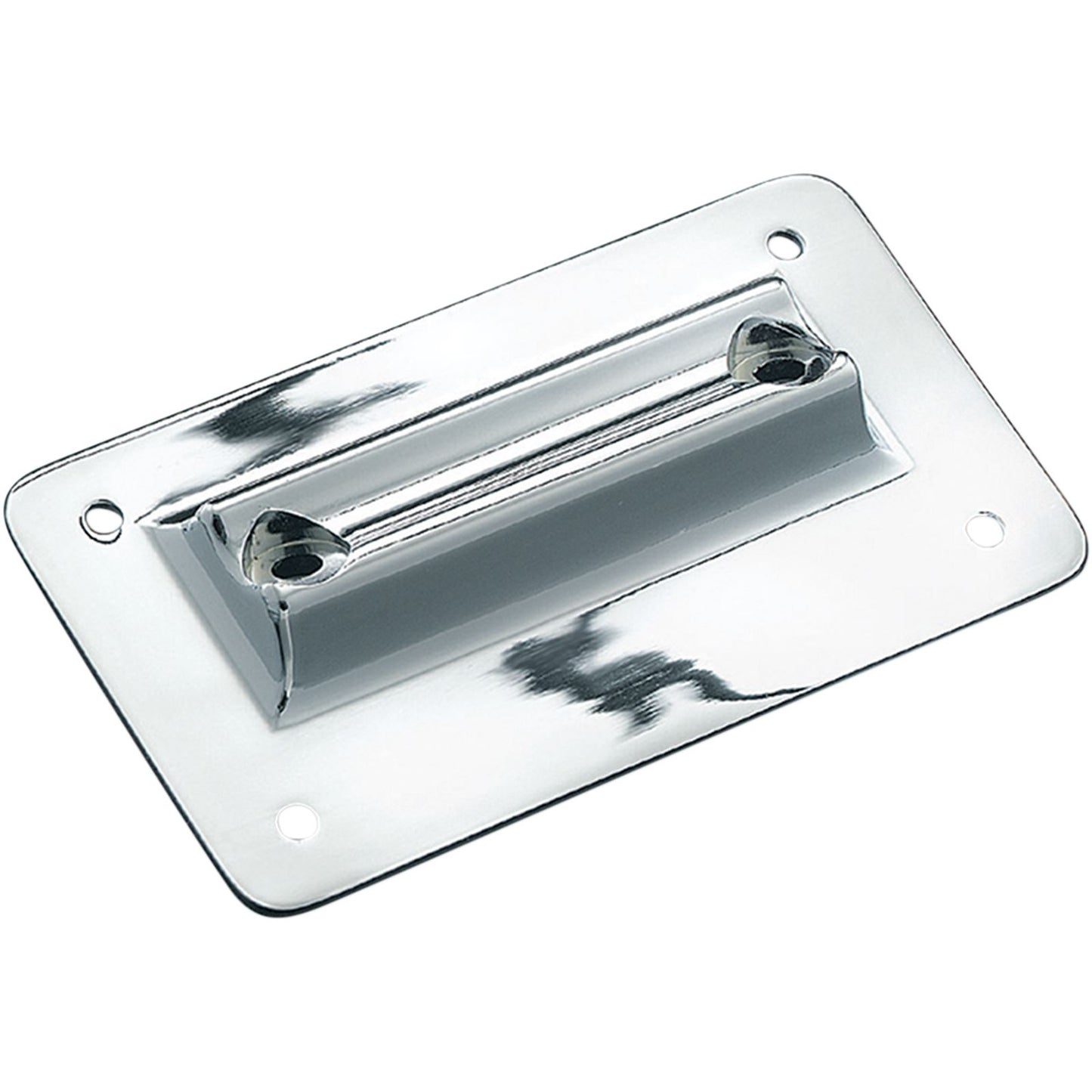 Kuryakyn Laydown License Plate Frame - Chrome For Harley Models '86-10 OPEN-BOX 113_1493765