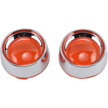 Kuryakyn Deep Dish Bezels - Chrome/Amber Lens 2108_412457
