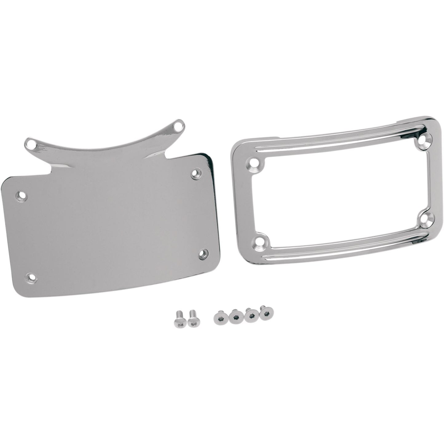 Kuryakyn Curved License Plate Frame 3162_412581
