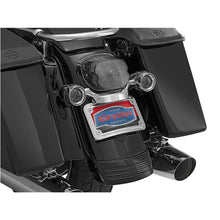 Kuryakyn Curved License Plate Mount - Chrome 3163_111038