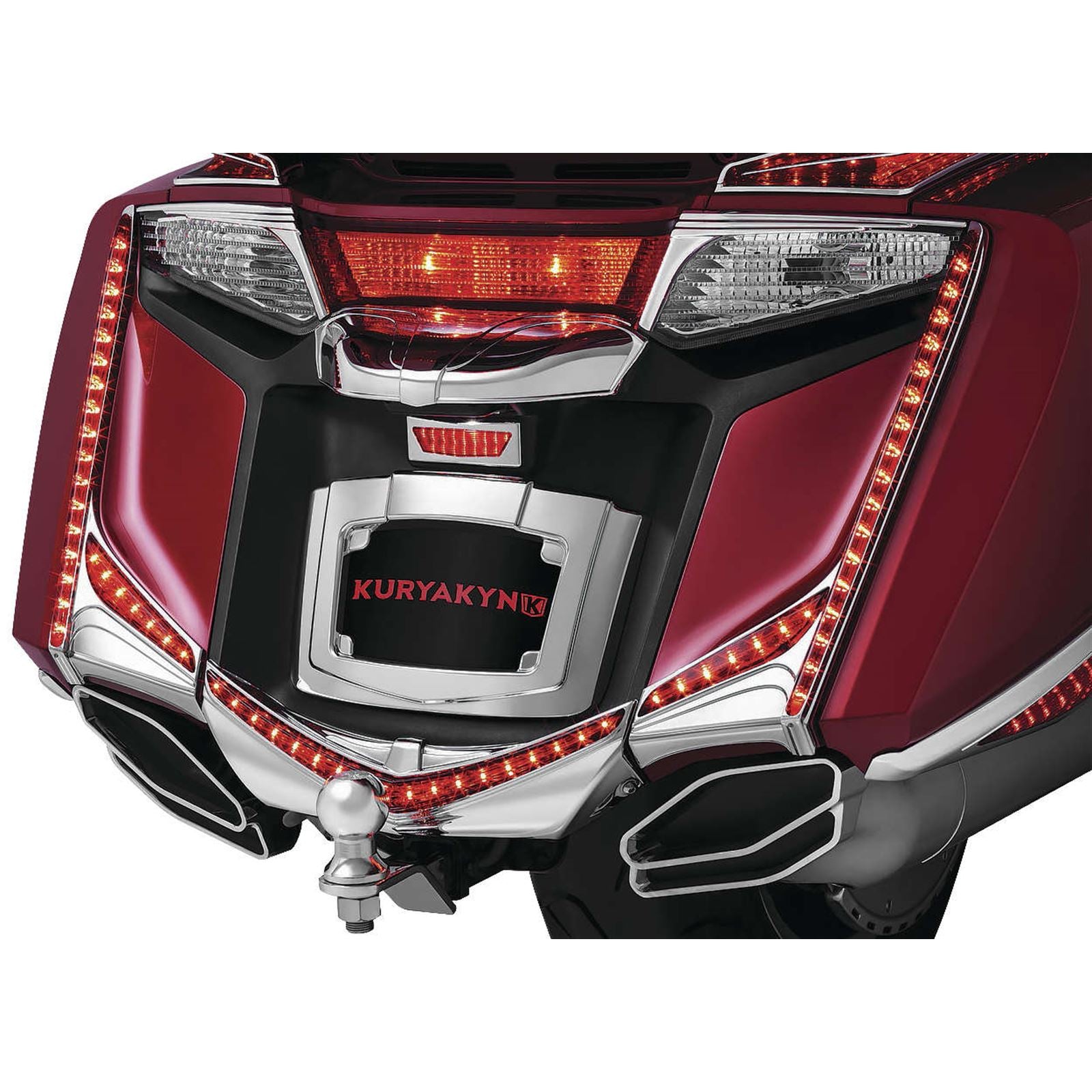 Kuryakyn Vertical Accent Strips - Chrome 3237_111072