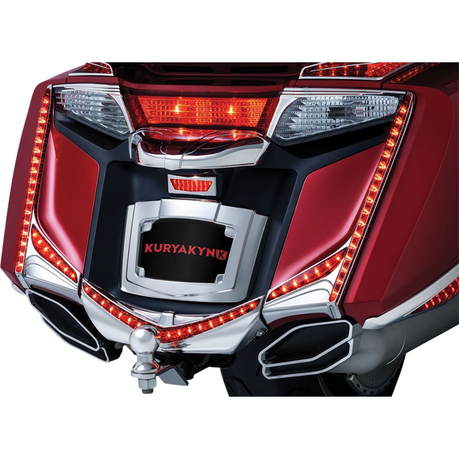 Kuryakyn Vertical Accent Strips - Chrome 3237_412820