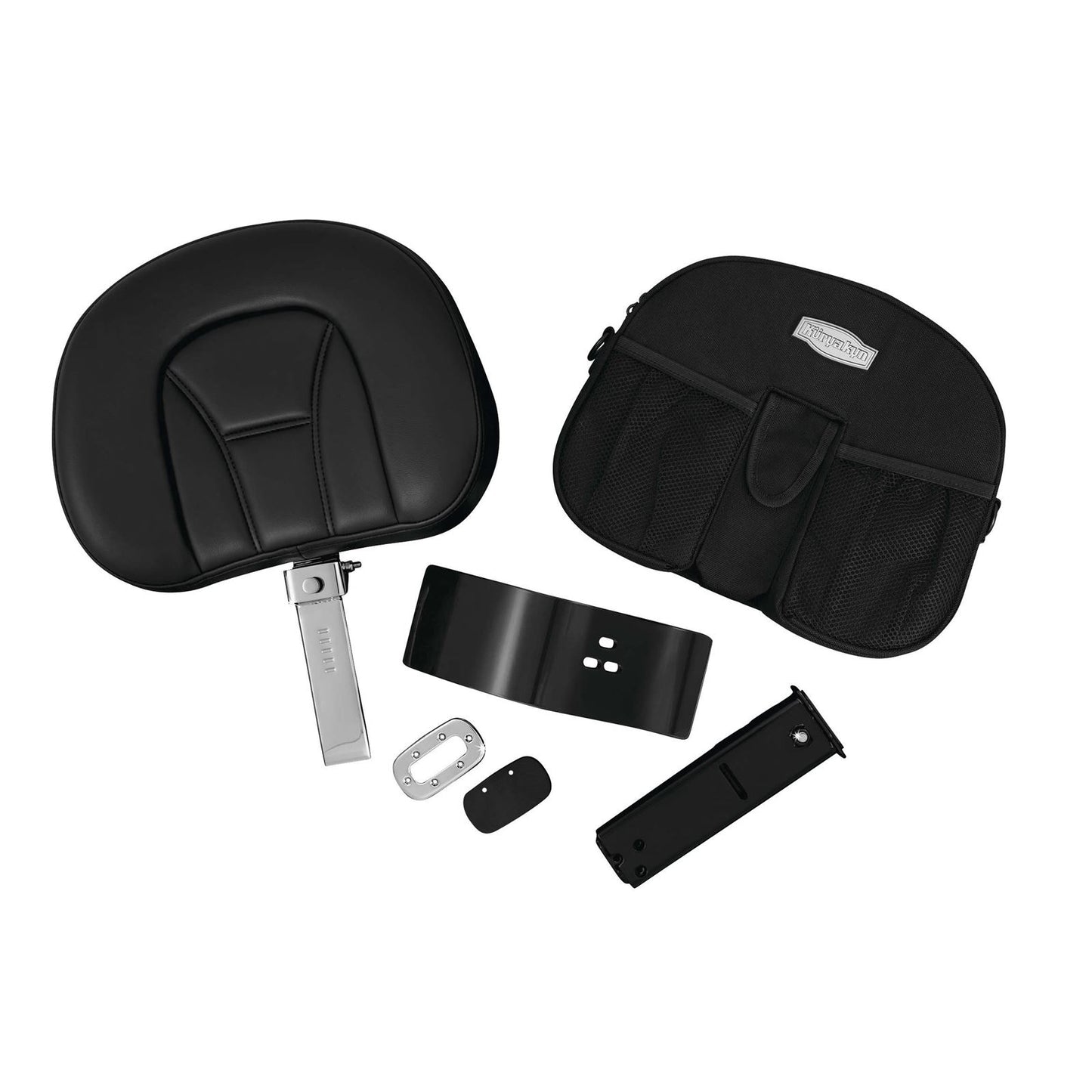 Kuryakyn Plug-N-Go Driver Backrest - GL1800 8931_111098