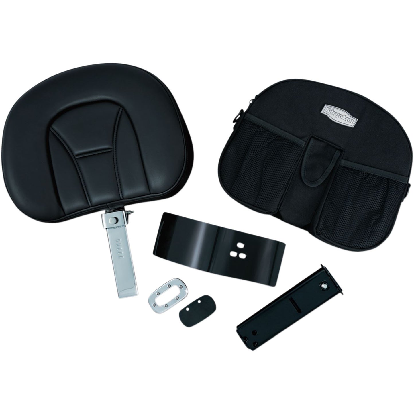 Kuryakyn Plug-N-Go Driver Backrest - GL1800 8931_411176