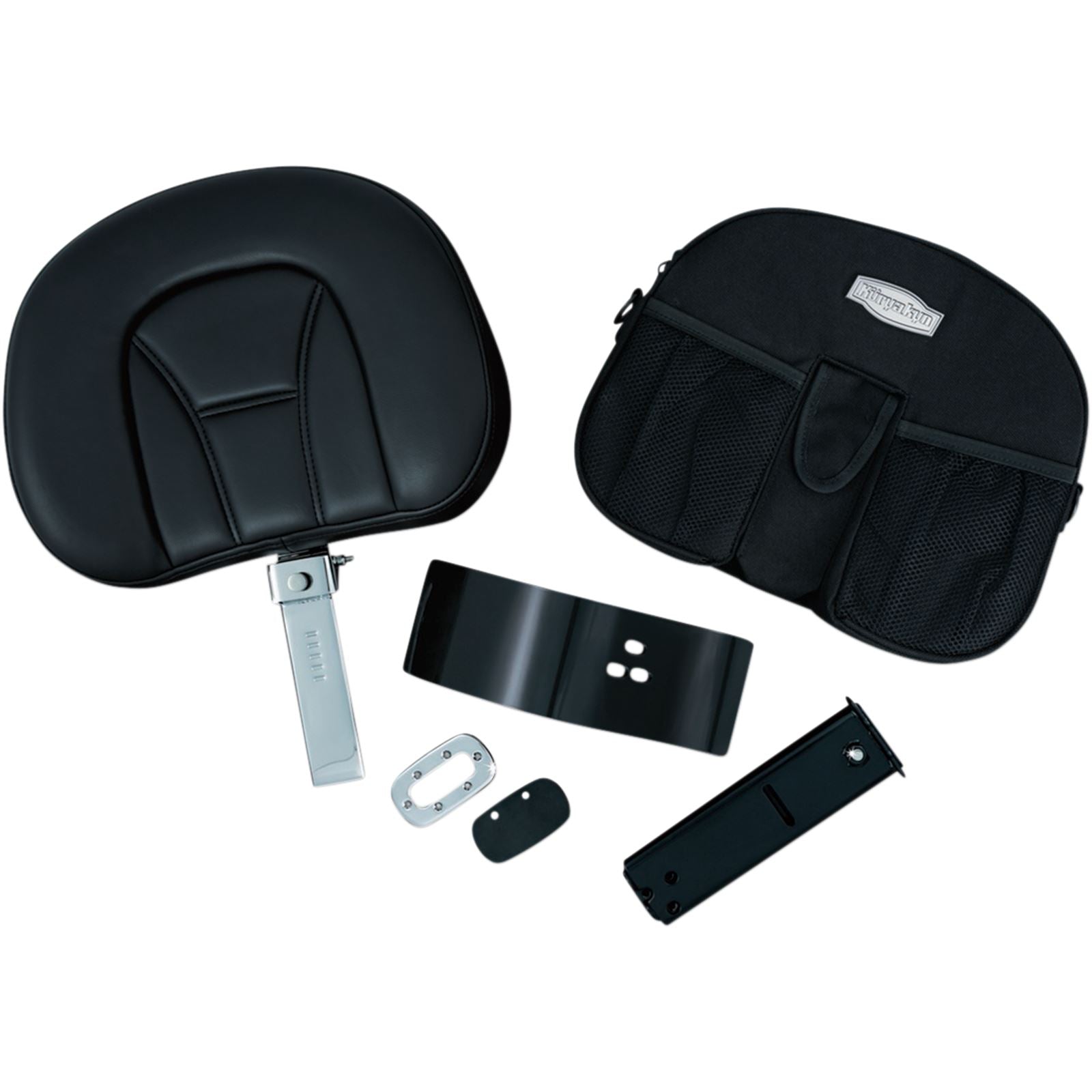 Kuryakyn Plug-N-Go Driver Backrest - GL1800 8931_411176