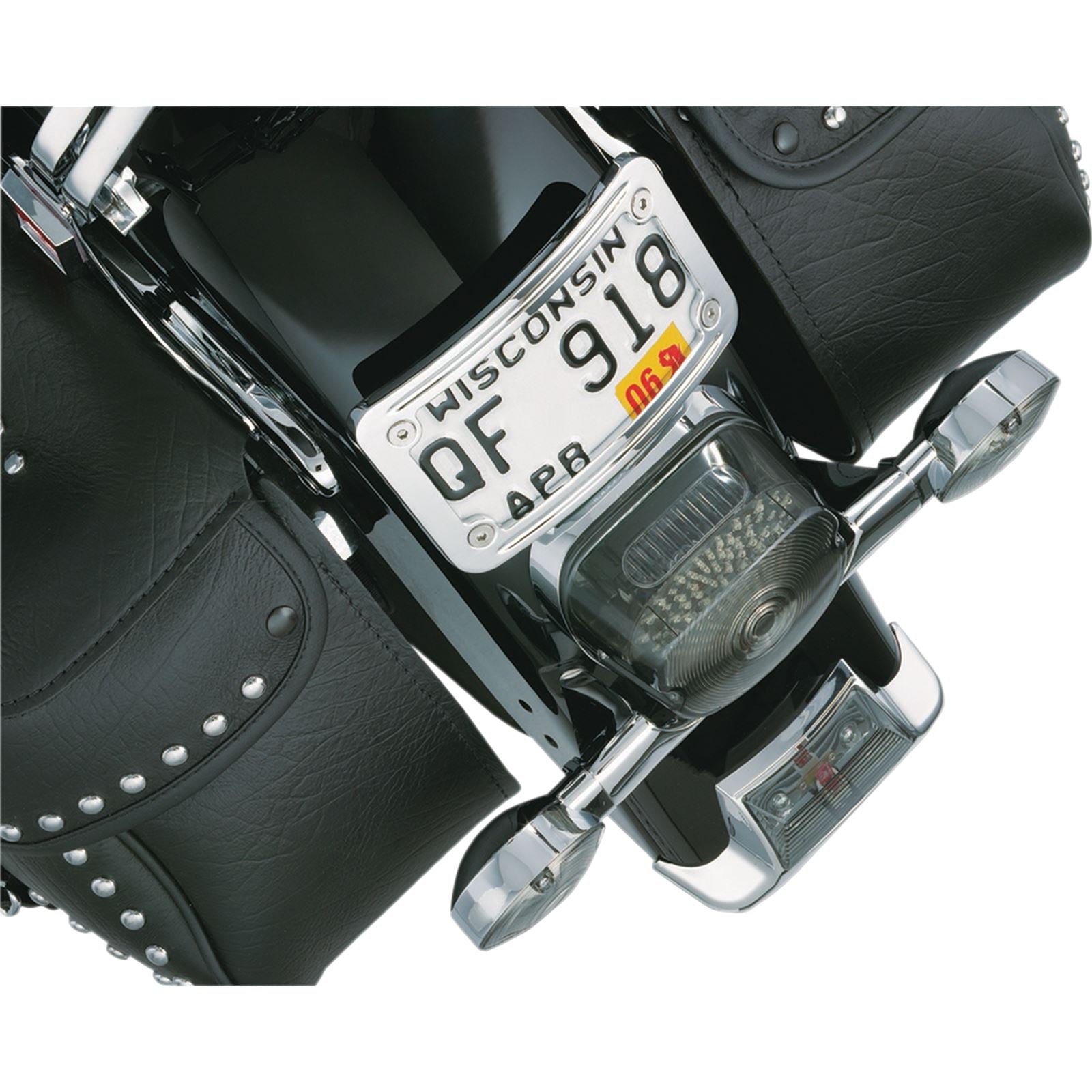 Kuryakyn License Plate Mount - Chrome 9171_412579