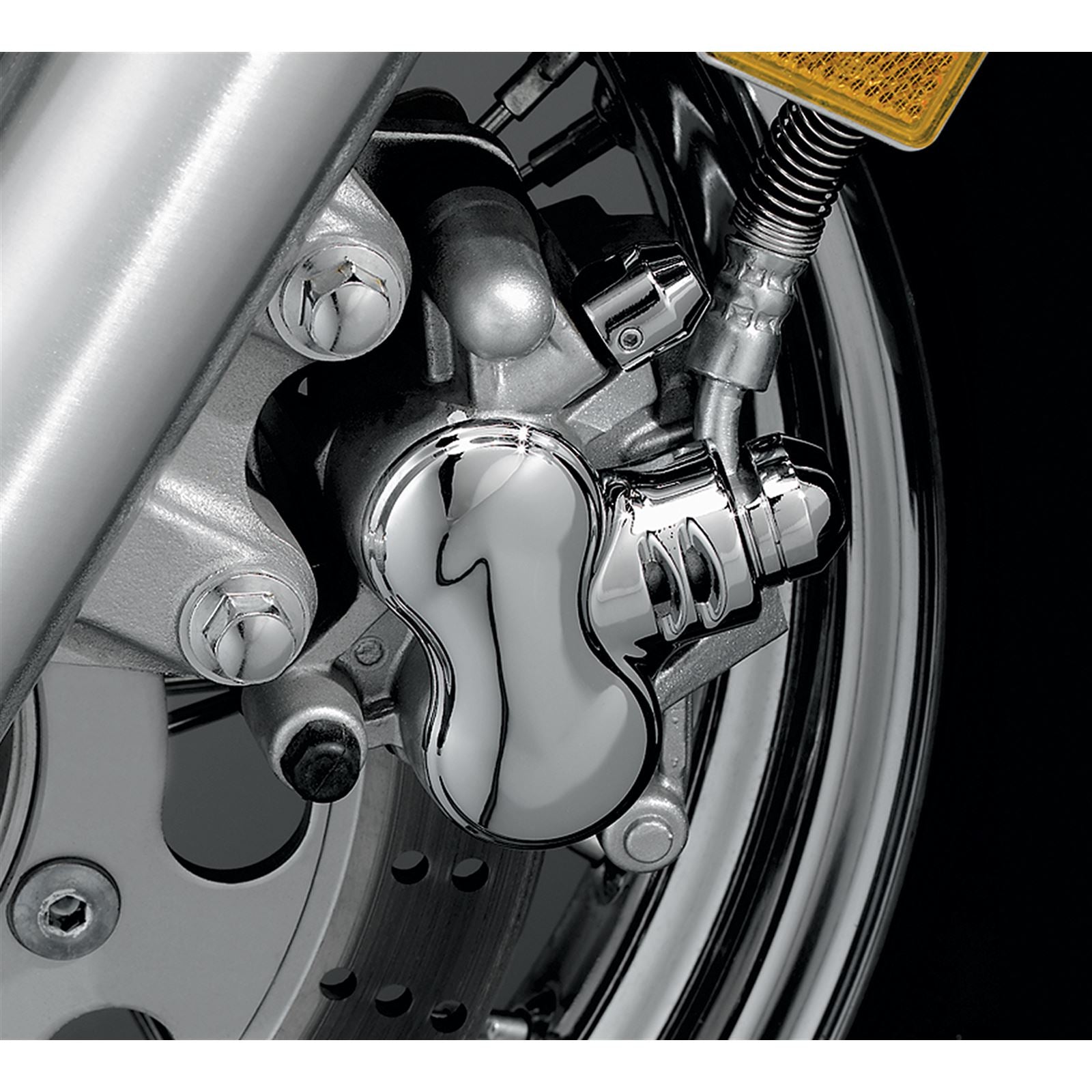 Kuryakyn Front Caliper Cover for Kawasaki/Suzuki/Yamaha 1294_412315