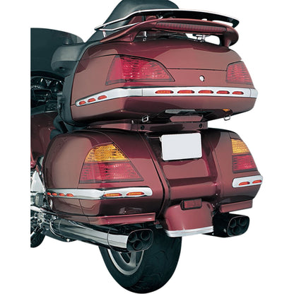 Kuryakyn Lighted Trunk Molding - Chrome with Red Lenses For Honda GL1800 '01-10 3201_412678