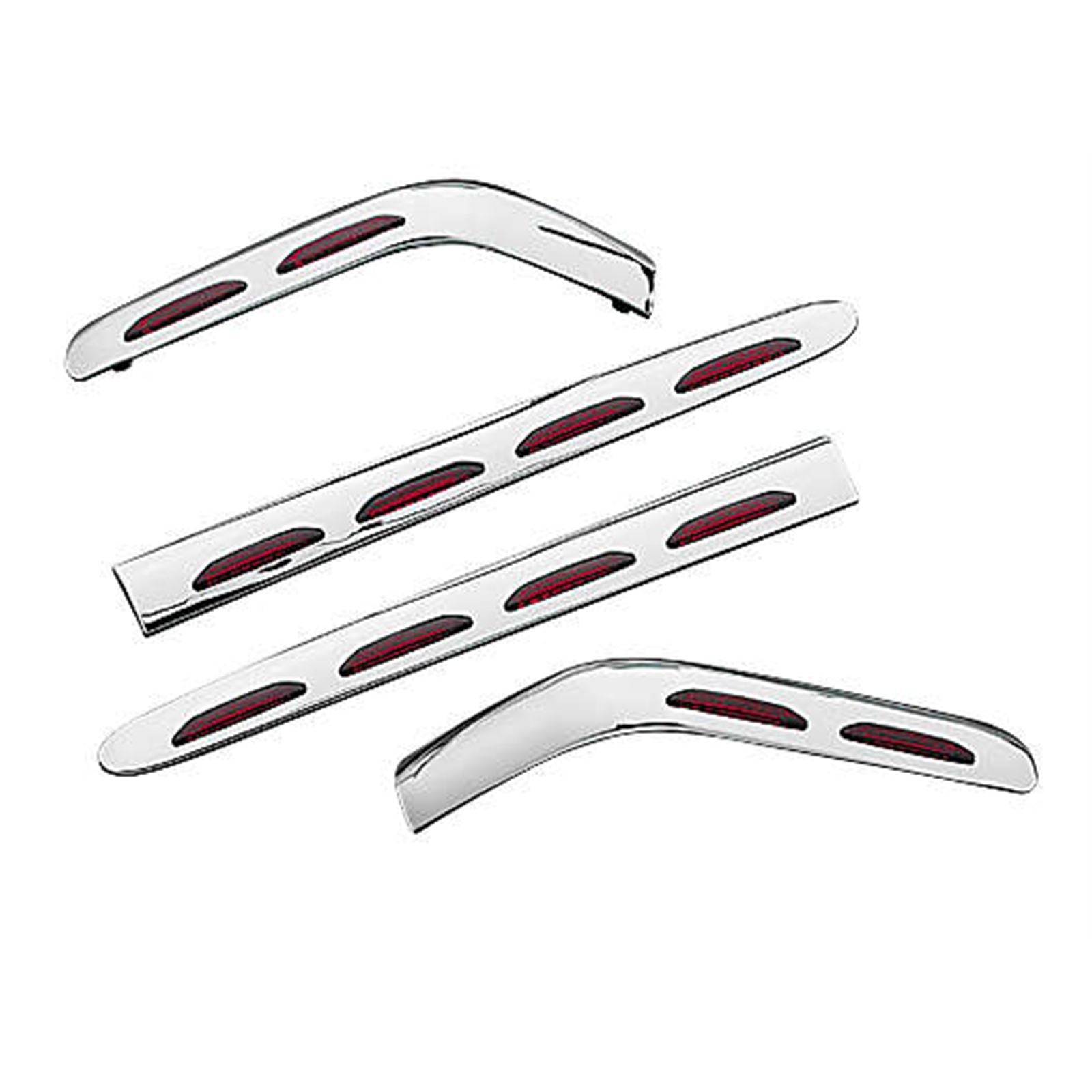 Kuryakyn Saddlebag - Lighted Molding - Red Lenses 3202_111154