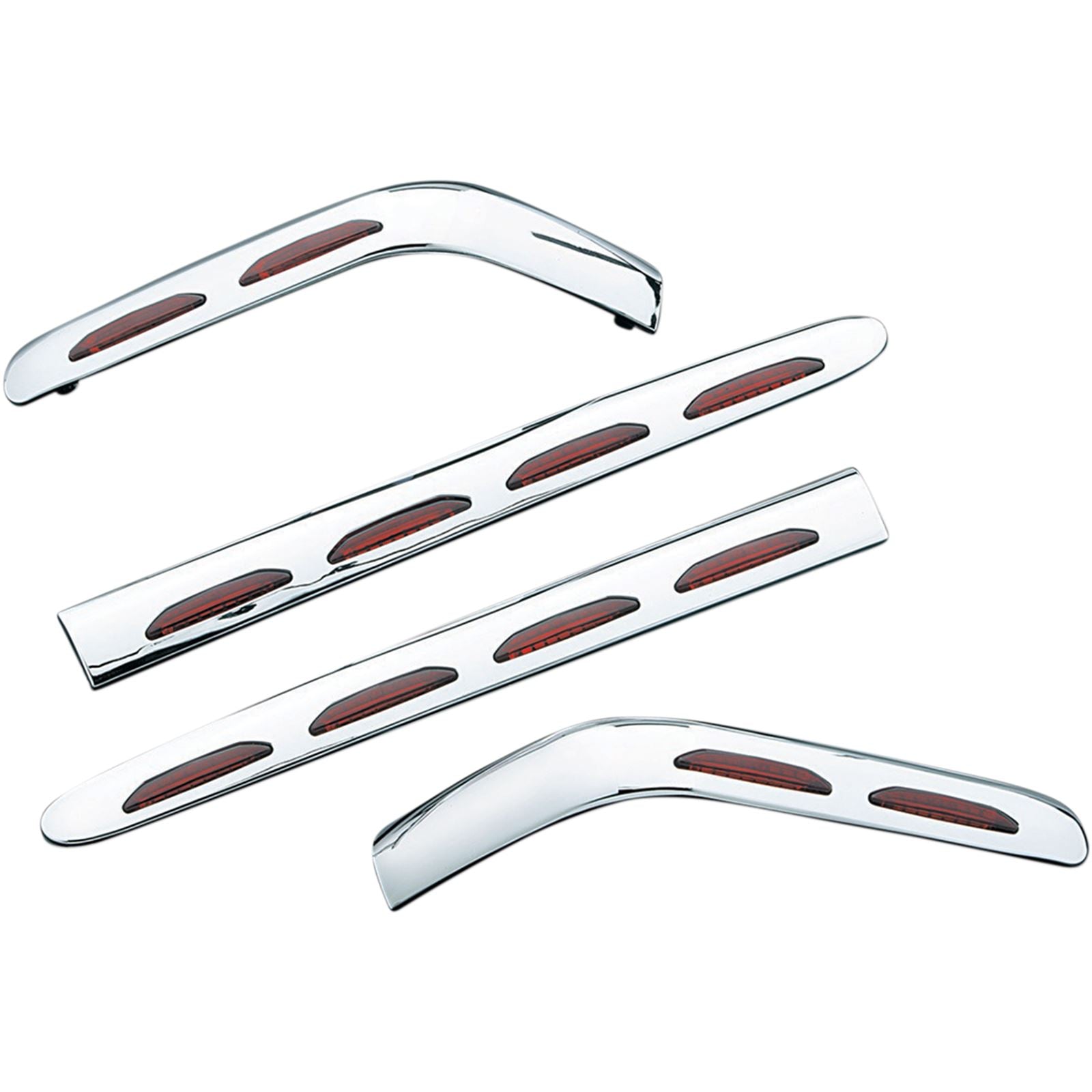 Kuryakyn Saddlebag - Lighted Molding - Red Lenses 3202_412680