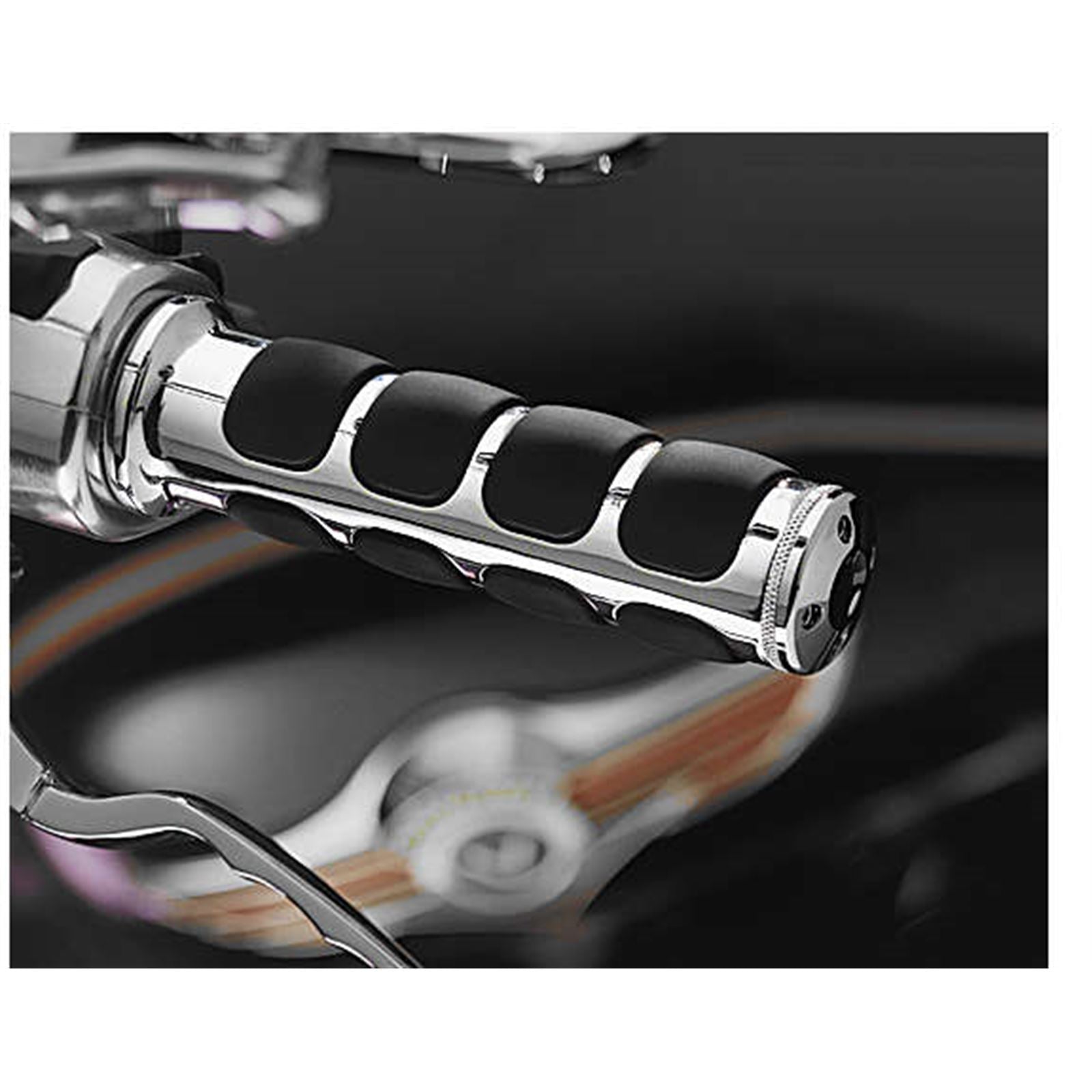 Kuryakyn Chrome ISO®-Grips for Gold Wing 6180_111158