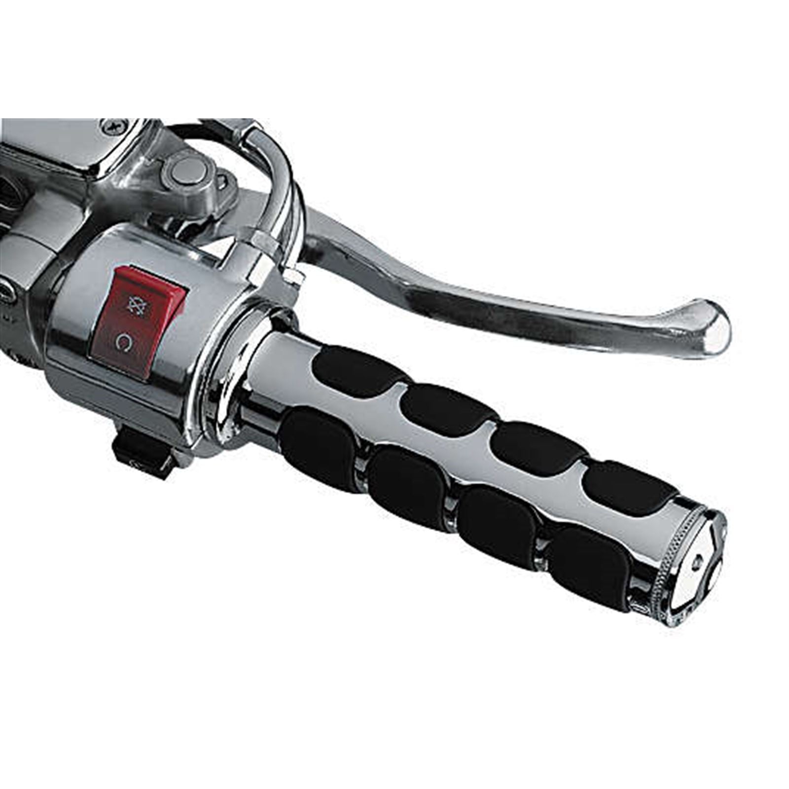 Kuryakyn Chrome 6-1/4" ISO®-Grips 6190_111159