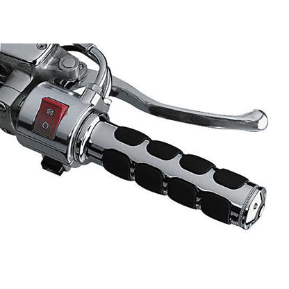 Kuryakyn Chrome 6-1/4" ISO®-Grips 6190_111159