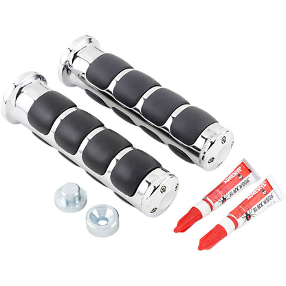 Kuryakyn Chrome 6-1/4" ISO®-Grips 6190_410819
