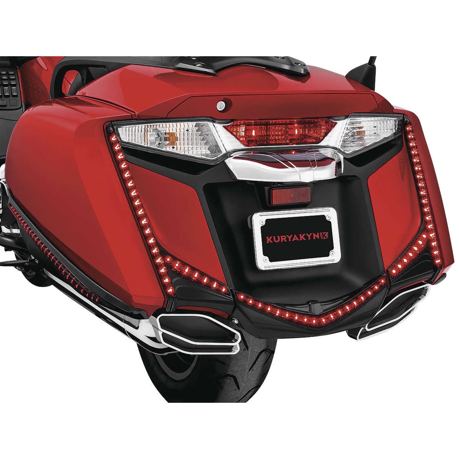 Kuryakyn Vertical Accent Strips - Gloss Black 3247_111164