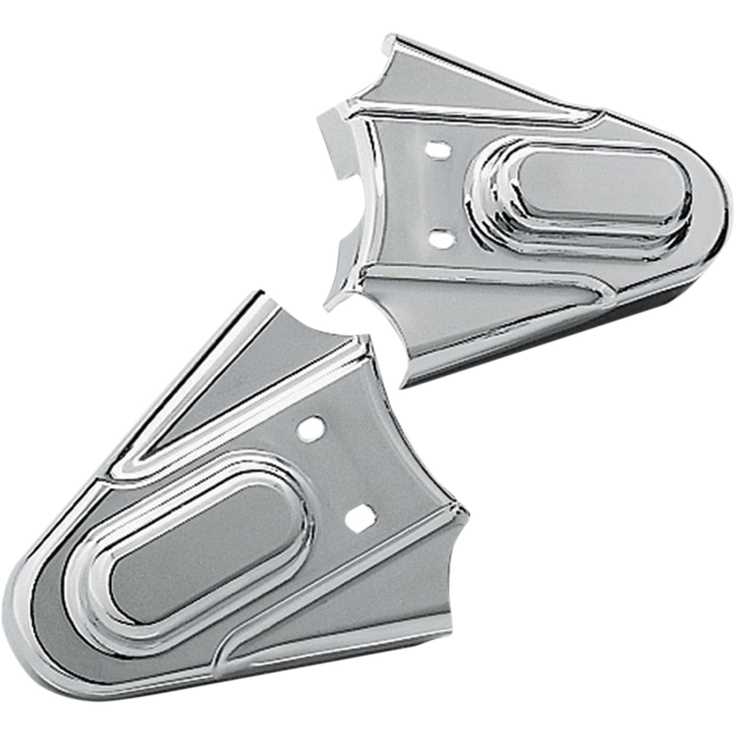 Kuryakyn Phantom Covers without Rear LED Accent Lights - Chrome - '86-'17 Softail 8200_413673