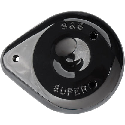 S&S Cycle Cover Air/Cleaner Teardrop Gloss Black 170-0384A_469854