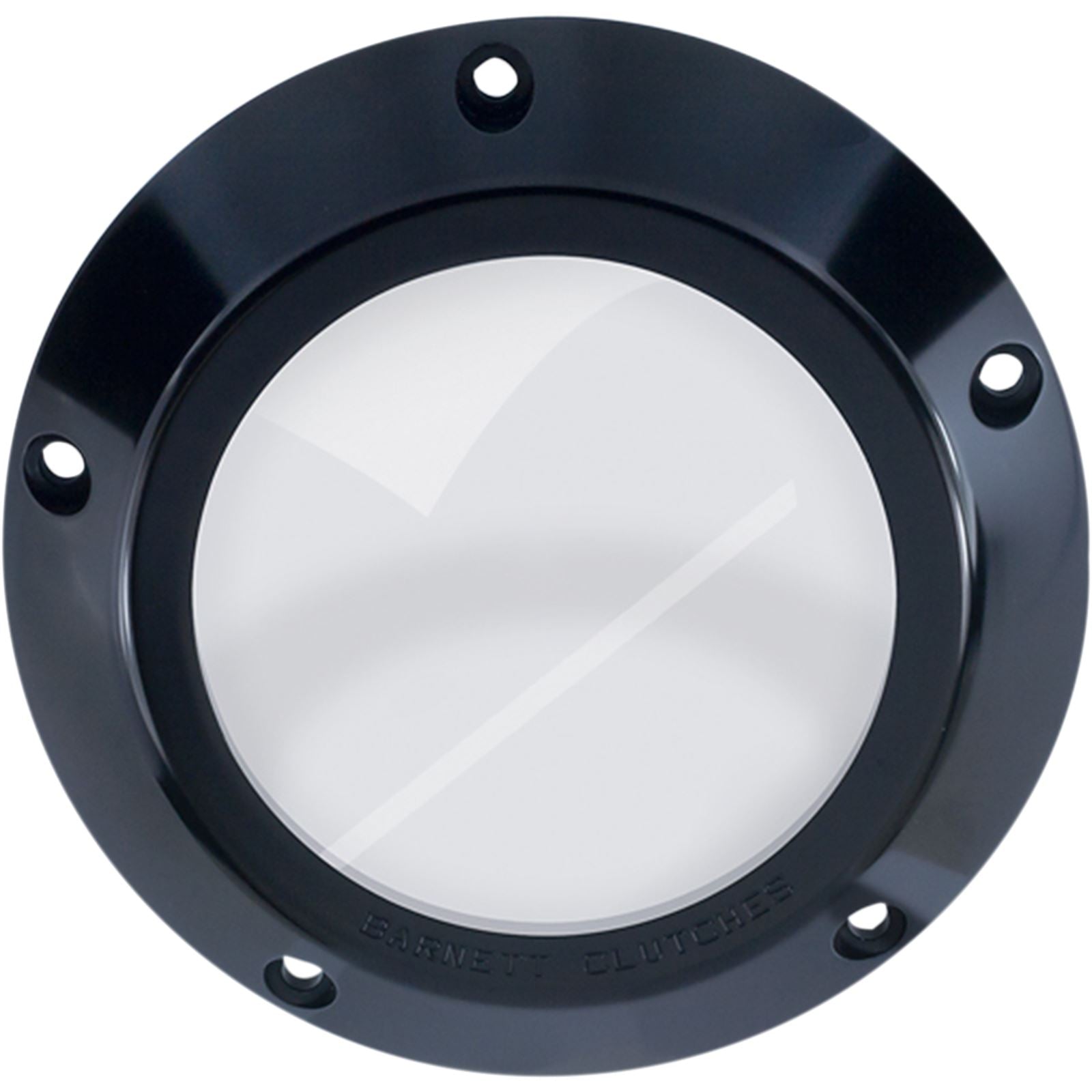 Barnett Performance '99-'06 Big Twin Black/Clear Derby Cover [MPN: 343-30-44006]_348283