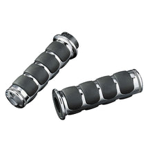 Kuryakyn ISO®-Grips For Dual Cable Throttle, Chrome 6205_111357