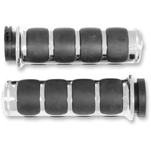 Kuryakyn ISO®-Grips For Dual Cable Throttle, Chrome 6205_413699