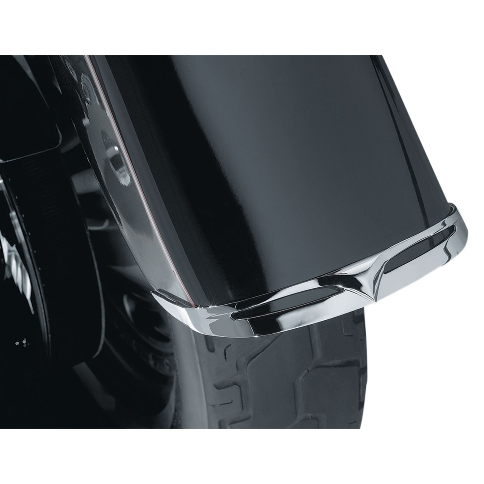 Kuryakyn Fender Tips 90-17 FLSTF Leading Edge 9013_411638