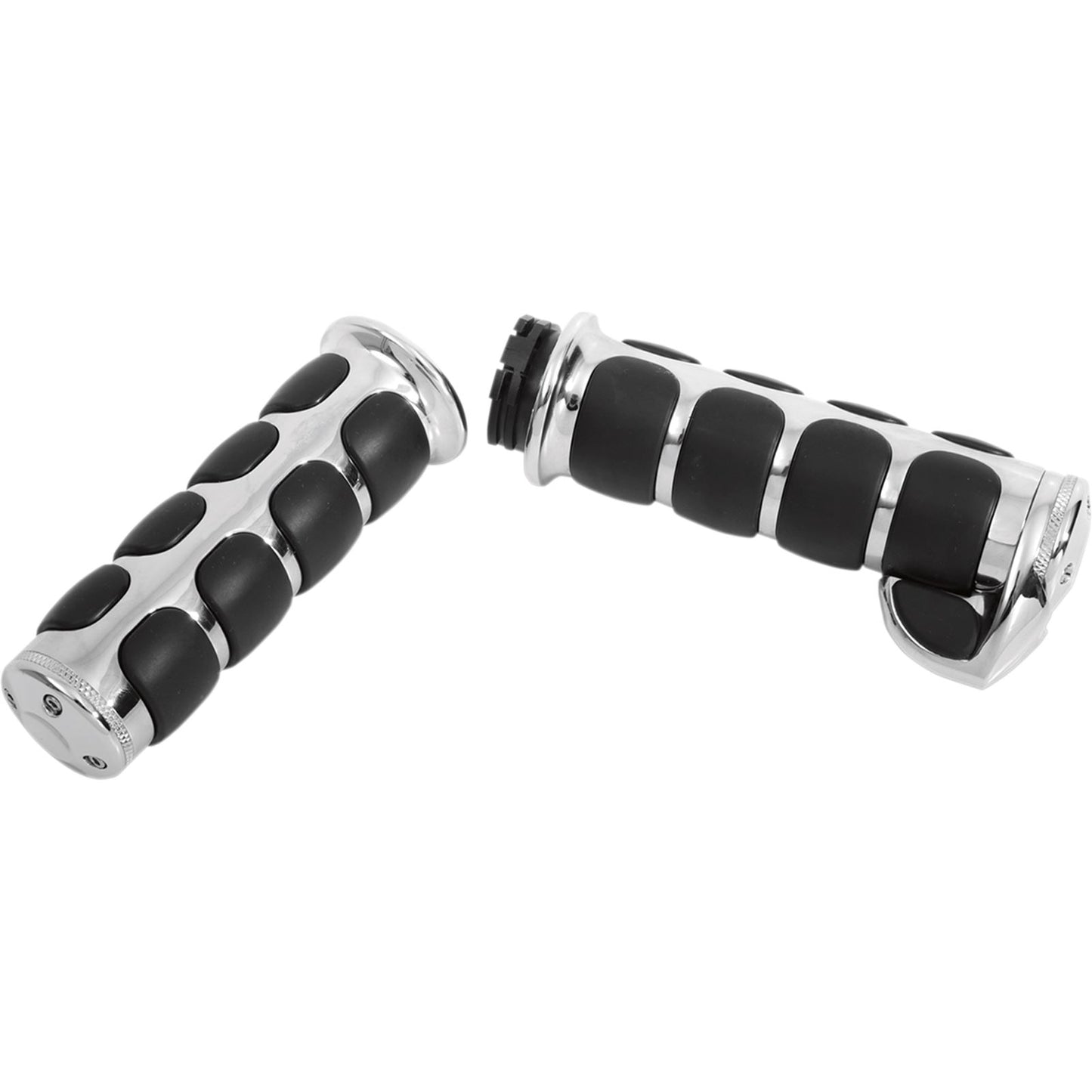 Kuryakyn ISO® Handlebar Grips - Chrome  6212_410811