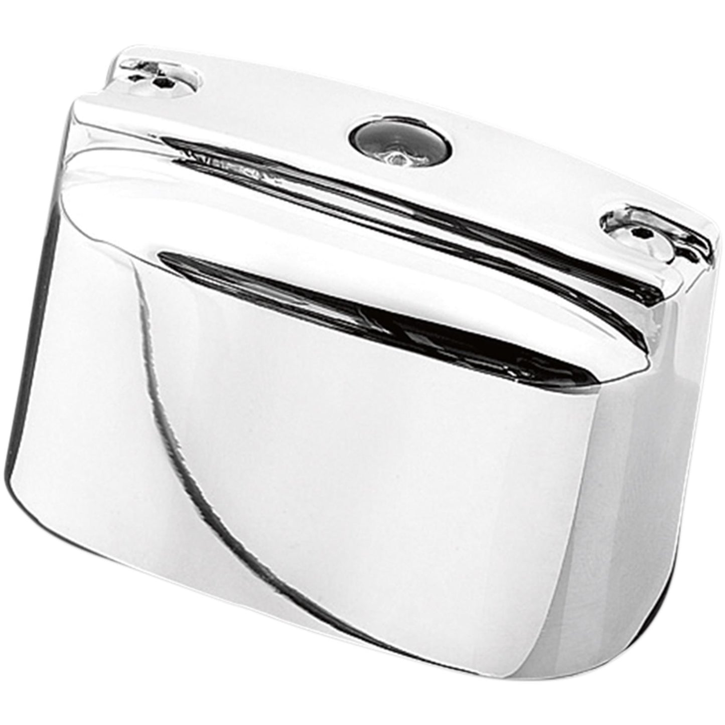 Kuryakyn Rear Master Cylinder Cover Chrome For Harley Bikes & Trikes '99-17 9128_412312