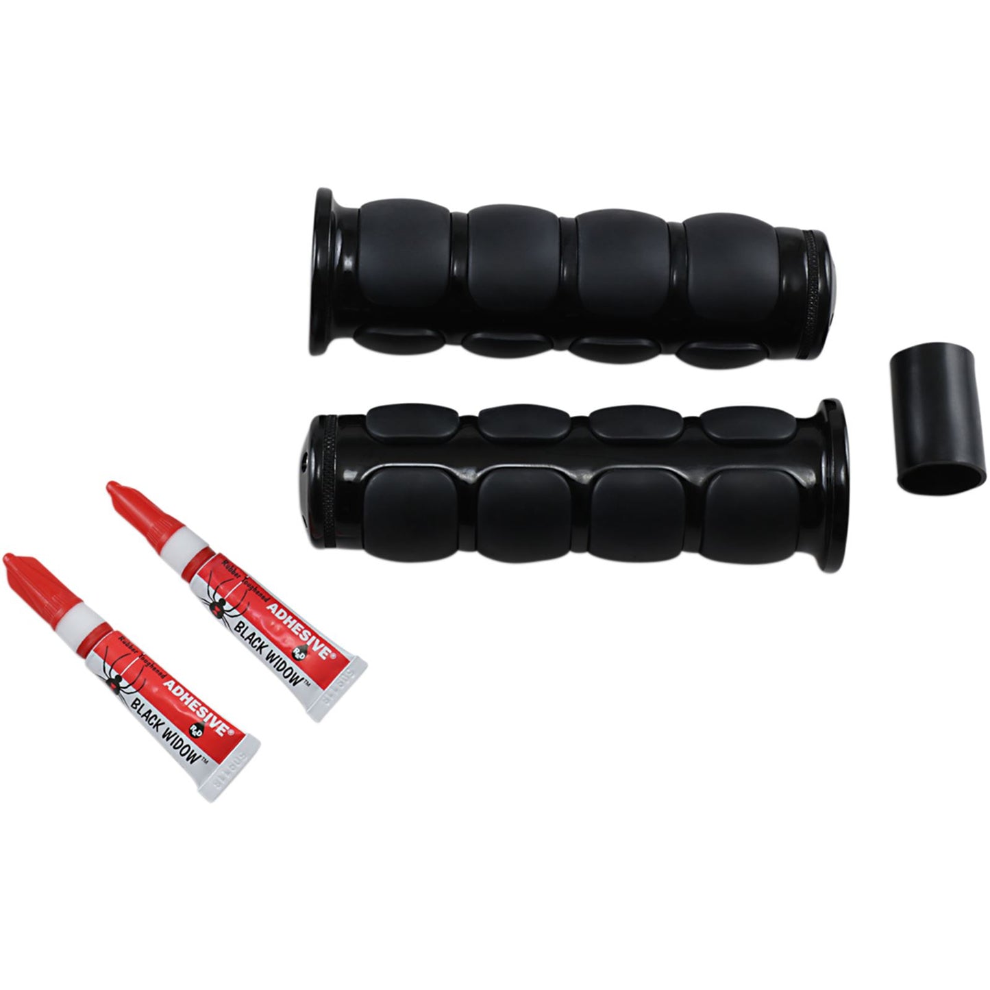Kuryakyn ISO 1'' Handlebar Grips - Black  6340_410854